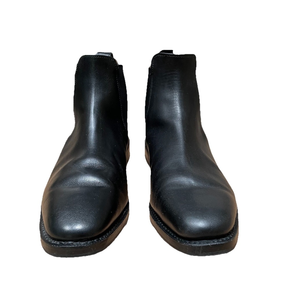 Allen Edmonds LIVERPOOL Chelsea Dress Boots *READ Mens *9.5 & 10 Black Leather
